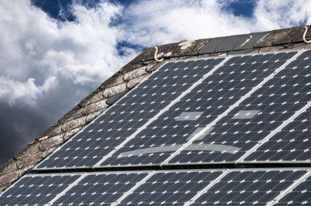 Solar panel problems image by Rainer Fuhrmann (via Shutterstock).
